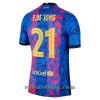 FC Barcelona Frenkie de Jong 21 Tredje 2021-22 - Herre Fotballdrakt
